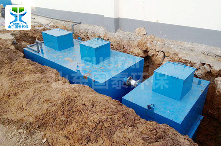 地埋一體化設備應用現(xiàn)場